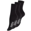 Premium-Bambussocken schwarz Unisex Premium Bambussocken schwarz normallang in der Balletansicht