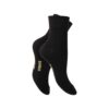 Bambus-Socken Damen normallang schwarz Bambus Socken Damen von Footstar - normallang - schwarz - mit gelbem Bambus Schriftzug.