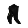 Sneaker-Socken Herren Bambus Sneaker Socken aus Bambusviskose für Herren von Footstar - Farbe Schwarz - Mit gelbem Bambus Schriftzug.