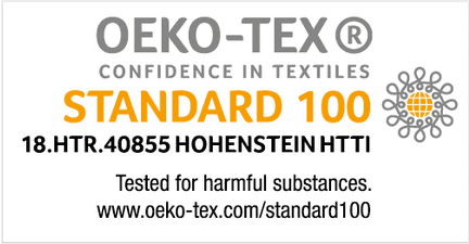Oeko-Tex-Standard-100 Zertifikat STANDARD 100 by OEKO-TEX ist das weltweit bekannte Label für schadstoffgeprüfte Textilien. Vertrauen in Textilien durch hohe Produktsicherheit.